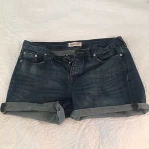 Madewell High-rise Jean Shorts